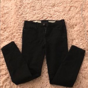 Anthropologie black skinny jeans